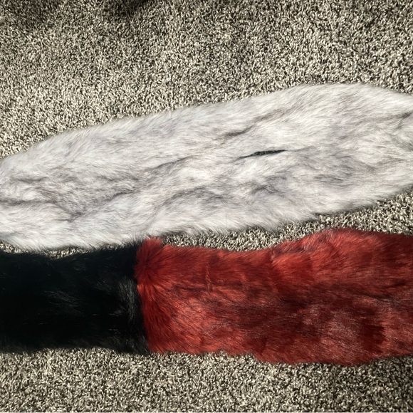Multi color fur collar - Picture 4 of 6